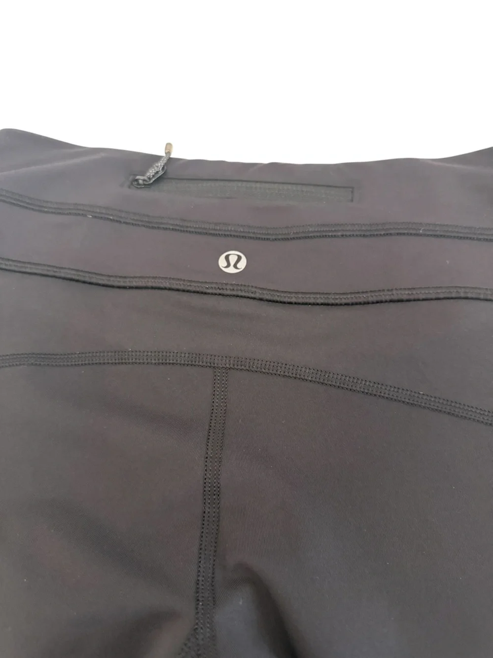 lululemon athletica Black Cropped Workout Leggings